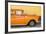 Cuba Fuerte Collection - Close-up of Retro Orange Car-Philippe Hugonnard-Framed Photographic Print