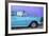 Cuba Fuerte Collection - Close-up of Retro Turquoise Car-Philippe Hugonnard-Framed Photographic Print
