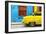 Cuba Fuerte Collection - Close-up of Yellow Taxi of Havana II-Philippe Hugonnard-Framed Photographic Print