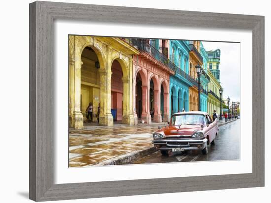 Cuba Fuerte Collection - Colorful Architecture Havana-Philippe Hugonnard-Framed Photographic Print