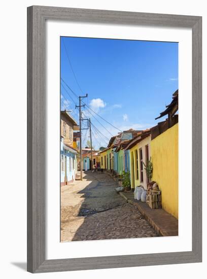 Cuba Fuerte Collection - Colorful Architecture Trinidad II-Philippe Hugonnard-Framed Photographic Print