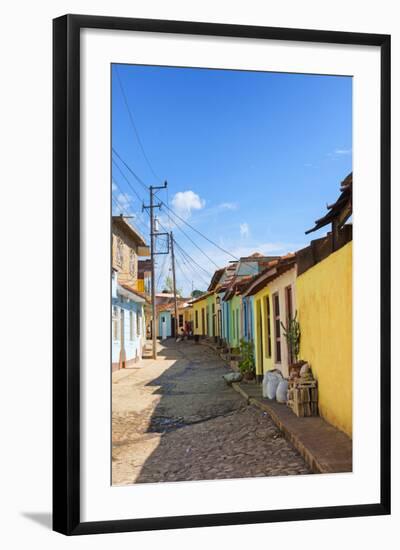 Cuba Fuerte Collection - Colorful Architecture Trinidad II-Philippe Hugonnard-Framed Photographic Print