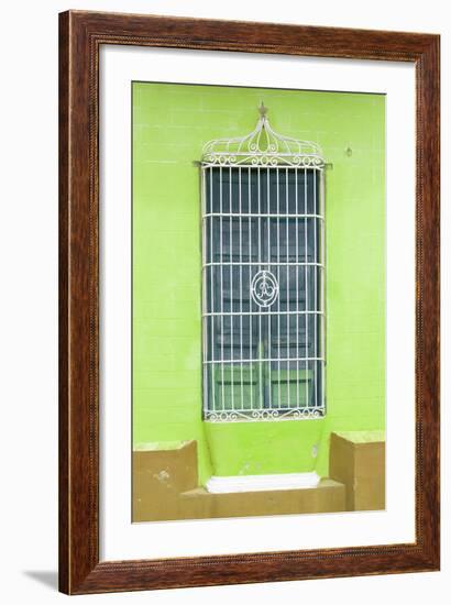 Cuba Fuerte Collection - Colorful Cuban Window II-Philippe Hugonnard-Framed Photographic Print