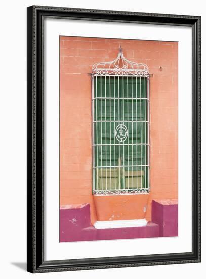 Cuba Fuerte Collection - Colorful Cuban Window III-Philippe Hugonnard-Framed Photographic Print