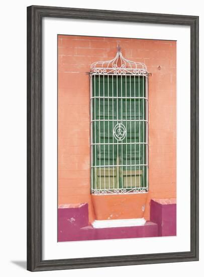 Cuba Fuerte Collection - Colorful Cuban Window III-Philippe Hugonnard-Framed Photographic Print