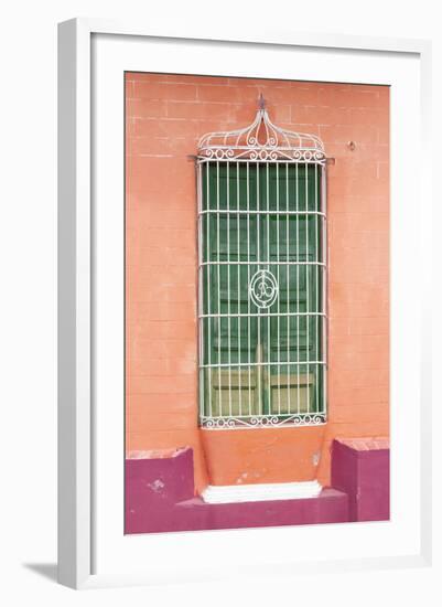 Cuba Fuerte Collection - Colorful Cuban Window III-Philippe Hugonnard-Framed Photographic Print