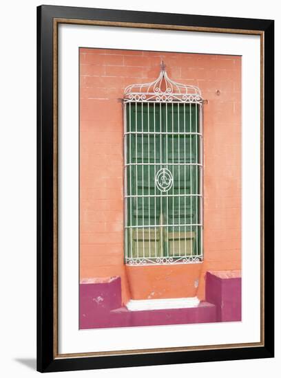 Cuba Fuerte Collection - Colorful Cuban Window III-Philippe Hugonnard-Framed Photographic Print