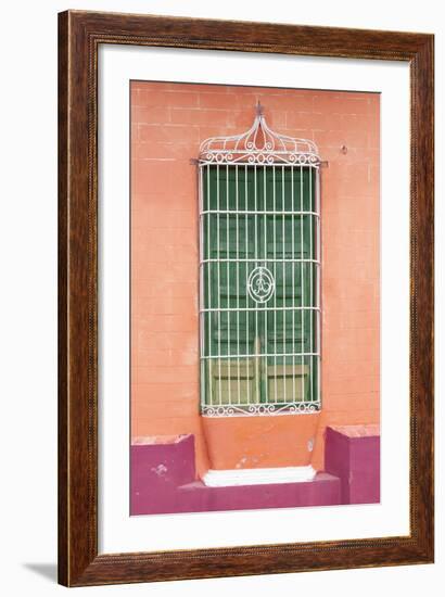 Cuba Fuerte Collection - Colorful Cuban Window III-Philippe Hugonnard-Framed Photographic Print