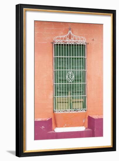 Cuba Fuerte Collection - Colorful Cuban Window III-Philippe Hugonnard-Framed Photographic Print