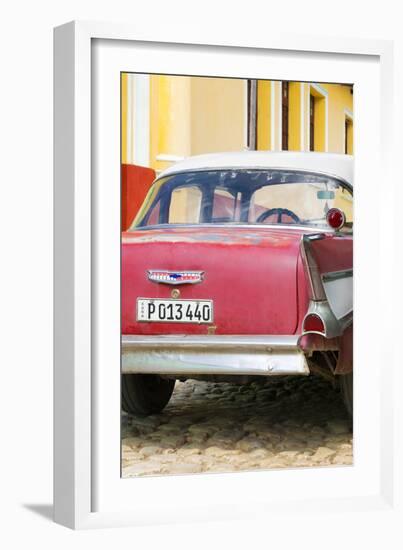 Cuba Fuerte Collection - Cuba's Antique Car II-Philippe Hugonnard-Framed Photographic Print