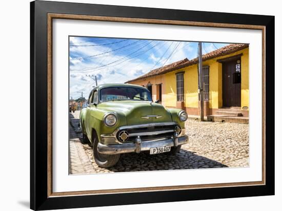 Cuba Fuerte Collection - Cuban Chevy-Philippe Hugonnard-Framed Photographic Print