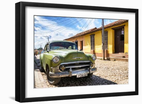 Cuba Fuerte Collection - Cuban Chevy-Philippe Hugonnard-Framed Photographic Print