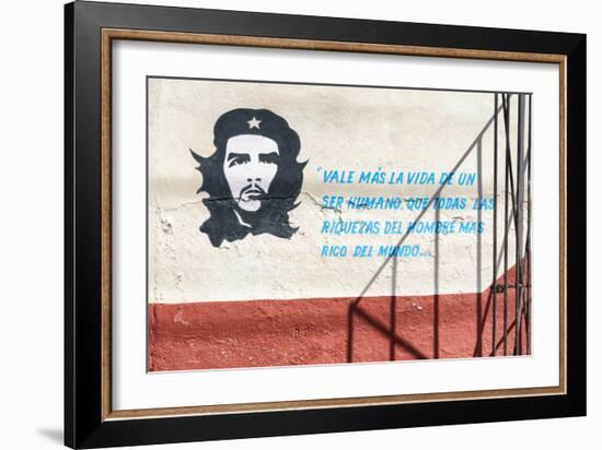 Cuba Fuerte Collection - Cuban Facade II-Philippe Hugonnard-Framed Photographic Print