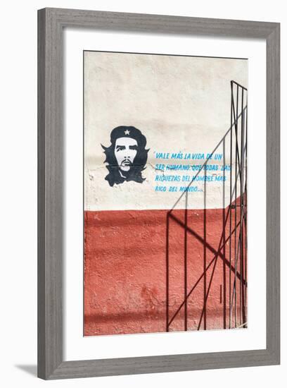 Cuba Fuerte Collection - Cuban Facade-Philippe Hugonnard-Framed Photographic Print