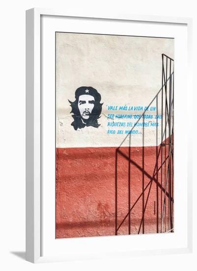 Cuba Fuerte Collection - Cuban Facade-Philippe Hugonnard-Framed Photographic Print