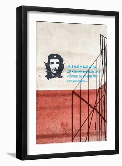 Cuba Fuerte Collection - Cuban Facade-Philippe Hugonnard-Framed Photographic Print