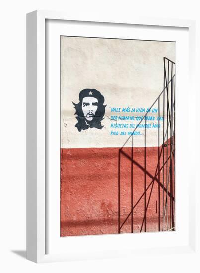 Cuba Fuerte Collection - Cuban Facade-Philippe Hugonnard-Framed Photographic Print