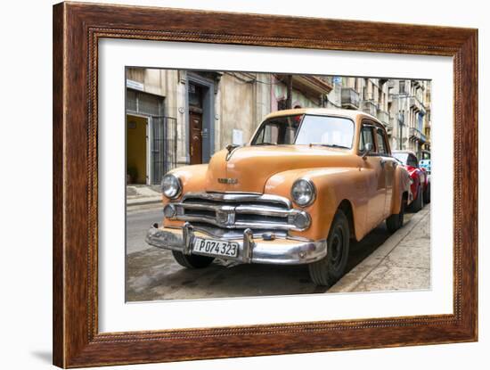 Cuba Fuerte Collection - Dodge Classic Car-Philippe Hugonnard-Framed Photographic Print