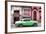 Cuba Fuerte Collection - Green Classic Car in Havana-Philippe Hugonnard-Framed Photographic Print