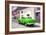 Cuba Fuerte Collection - Green Taxi Pontiac 1953-Philippe Hugonnard-Framed Photographic Print