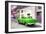 Cuba Fuerte Collection - Green Taxi Pontiac 1953-Philippe Hugonnard-Framed Photographic Print