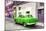 Cuba Fuerte Collection - Green Taxi Pontiac 1953-Philippe Hugonnard-Mounted Photographic Print