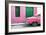 Cuba Fuerte Collection - Havana 109 Street Pink-Philippe Hugonnard-Framed Photographic Print