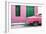 Cuba Fuerte Collection - Havana 109 Street Pink-Philippe Hugonnard-Framed Photographic Print