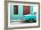 Cuba Fuerte Collection - Havana 109 Street Turquoise-Philippe Hugonnard-Framed Photographic Print