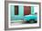 Cuba Fuerte Collection - Havana 109 Street Turquoise-Philippe Hugonnard-Framed Photographic Print