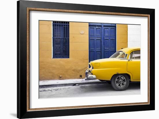 Cuba Fuerte Collection - Havana 109 Street Yellow-Philippe Hugonnard-Framed Photographic Print