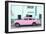 Cuba Fuerte Collection - Havana Classic American Pink Car-Philippe Hugonnard-Framed Photographic Print