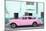 Cuba Fuerte Collection - Havana Classic American Pink Car-Philippe Hugonnard-Mounted Photographic Print