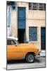 Cuba Fuerte Collection - Havana's Orange Vintage Car II-Philippe Hugonnard-Mounted Photographic Print