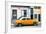 Cuba Fuerte Collection - Havana's Orange Vintage Car-Philippe Hugonnard-Framed Photographic Print