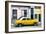 Cuba Fuerte Collection - Havana's Yellow Vintage Car-Philippe Hugonnard-Framed Photographic Print