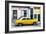 Cuba Fuerte Collection - Havana's Yellow Vintage Car-Philippe Hugonnard-Framed Photographic Print