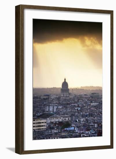 Cuba Fuerte Collection - Havana Sunrise II-Philippe Hugonnard-Framed Photographic Print