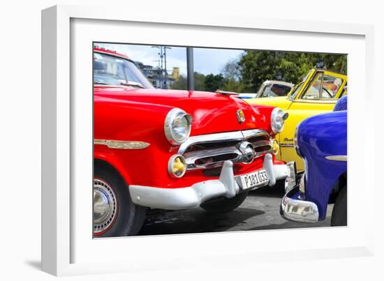 Cuba Fuerte Collection - Havana Vintage Classic Cars-Philippe Hugonnard-Framed Photographic Print