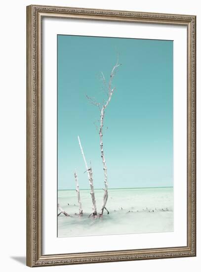 Cuba Fuerte Collection - Ocean Nature - Pastel Aquamarine-Philippe Hugonnard-Framed Photographic Print