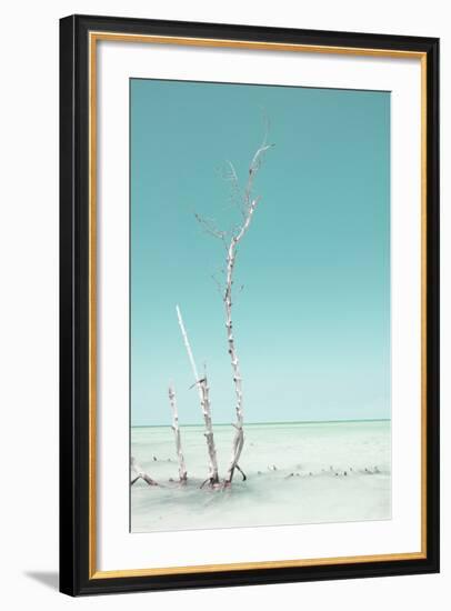 Cuba Fuerte Collection - Ocean Nature - Pastel Aquamarine-Philippe Hugonnard-Framed Photographic Print