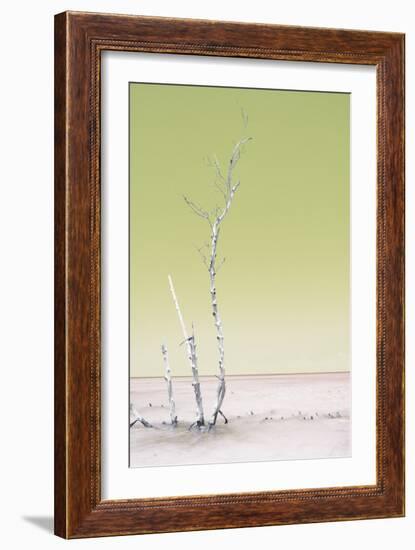 Cuba Fuerte Collection - Ocean Nature - Pastel Yellow-Philippe Hugonnard-Framed Photographic Print