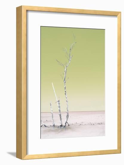 Cuba Fuerte Collection - Ocean Nature - Pastel Yellow-Philippe Hugonnard-Framed Photographic Print