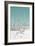 Cuba Fuerte Collection - Ocean Wild Nature III - Pastel Turquoise-Philippe Hugonnard-Framed Photographic Print