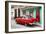 Cuba Fuerte Collection - Old Cuban Red Car-Philippe Hugonnard-Framed Photographic Print