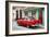 Cuba Fuerte Collection - Old Cuban Red Car-Philippe Hugonnard-Framed Photographic Print