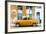 Cuba Fuerte Collection - Orange Classic American Car-Philippe Hugonnard-Framed Photographic Print