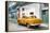 Cuba Fuerte Collection - Orange Taxi Pontiac 1953-Philippe Hugonnard-Framed Premier Image Canvas