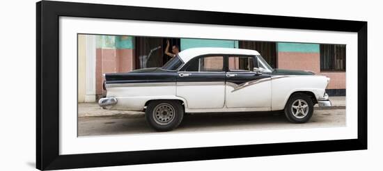 Cuba Fuerte Collection Panoramic - American Classic Car in Havana-Philippe Hugonnard-Framed Photographic Print