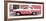 Cuba Fuerte Collection Panoramic - American Classic Car White and Pink-Philippe Hugonnard-Framed Photographic Print